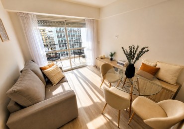 DEPARTAMENTO DE 2 AMBIENTES A LA CALLE CON BALCON. ZONA PLAZA COLON